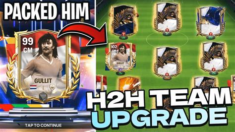 Omg I Packed Ovr Gullit Insane H H Team Upgrade With New Euro