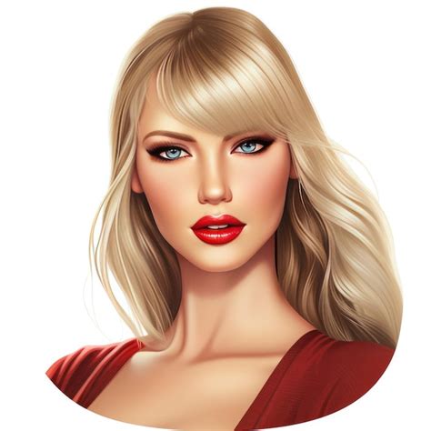 Premium Ai Image Adorable Taylor Swift Stickers Cute Cartoon