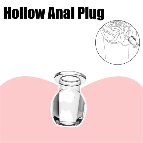 Butt Plug Douche Enema Anal Dilator Hollow Anal Plug Sex Toys For Woman