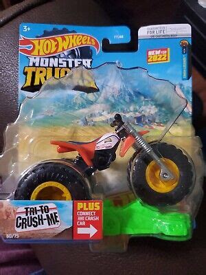 Hot Wheels Monster Trucks Tri To Crush Me New Model Trike