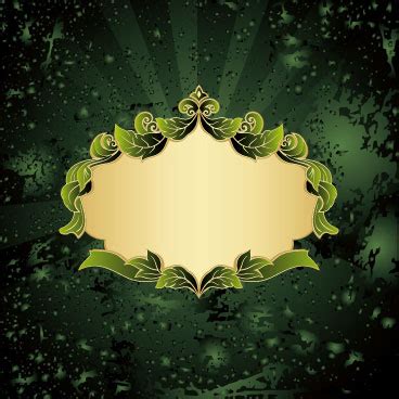 Vector banner background frames