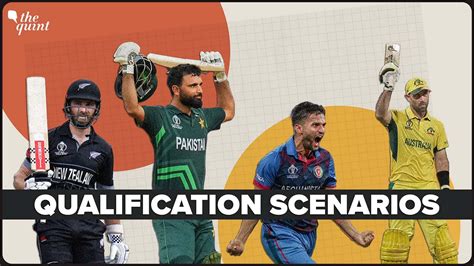 Icc World Cup Semi Final Qualification Scenarios What Each Team