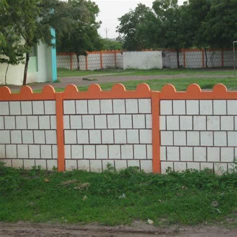 Rcc Farmhouse Readymade Compound Wall Color Grey At Rs Square