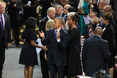 Obama In Charleston For Shooting Victim Funeral