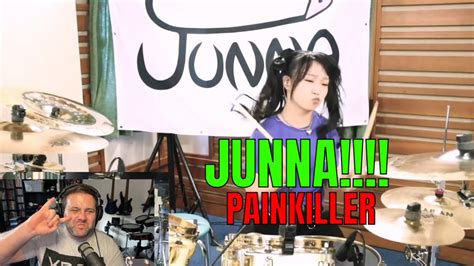 Drummer Reacts To Junna Painkiller Judas Priest Drum Cover Youtube