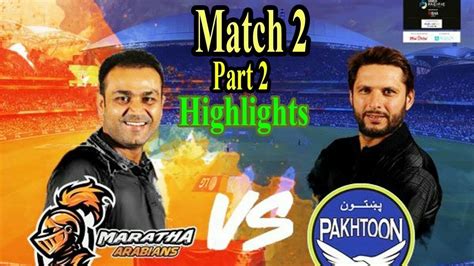 Afridi Vs Sehwag T10 Cricket League Full Highlights Youtube