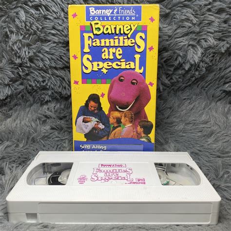 Barney Families Are Special VHS 1995 Barney And Friends Collection