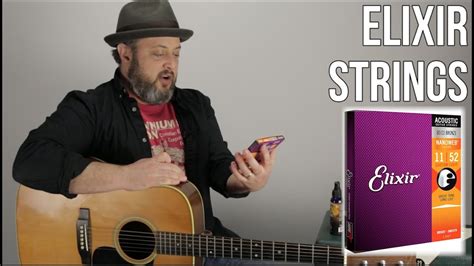 Elixir Strings On A Martin D Acoustic Guitar Youtube