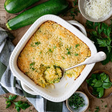 Garlic Parmesan Zucchini Casserole The Seasoned Mom