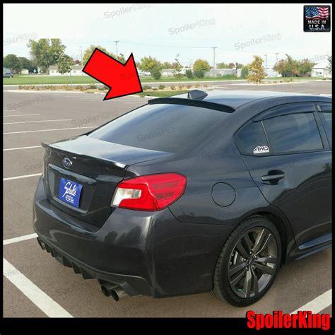 Subaru Wrx Sti 2015 2021 Rear Window Roof Spoiler 284r Spoilerking