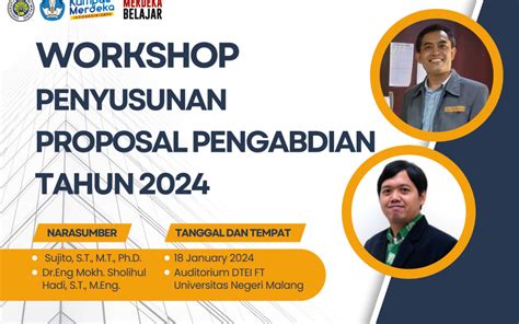 Workshop Penyusunan Proposal Pengabdian Tahun Departemen Teknik