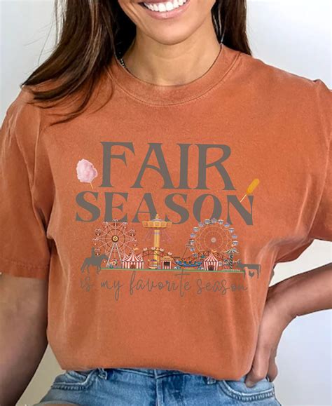 Fair Season Shirt County Fair T Shirt Fair Season Tee State Etsy