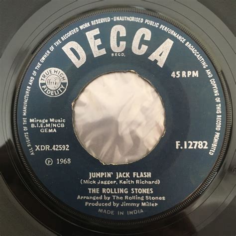 The Rolling Stones Jumpin Jack Flash 1968 Vinyl Discogs