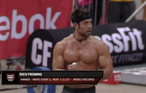 Rich Froning Jr Crossfit Regional East Winner And The 2011 Fittest