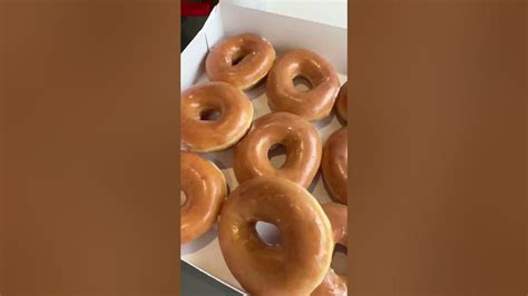 Straight As Free Donuts At Krispy Kreme Youtube