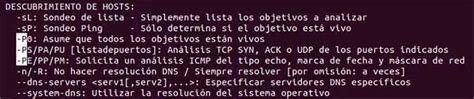 Nmap Comandos El Taller Del Bit