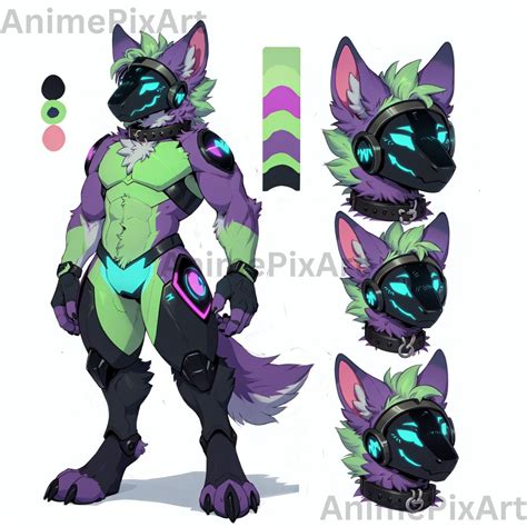 Exclusive 1x Fursona Adopt Limited Edition Graviton Furry Adopt