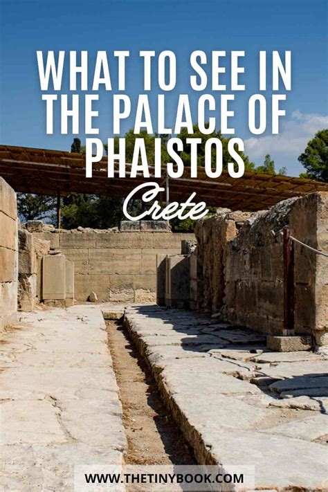 What to See in the Minoan Palace of Phaistos, Crete - The Tiny Book