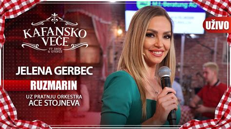 JELENA GERBEC RUZMARIN UZIVO ORK ACE STOJNEVA 2023 KAFANSKO VECE