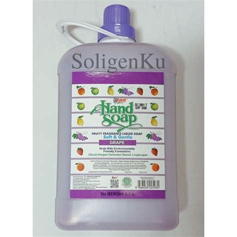 Jual Yuri Hand Soap Jerigen Liter Sabun Cair Cuci Tangan Instan