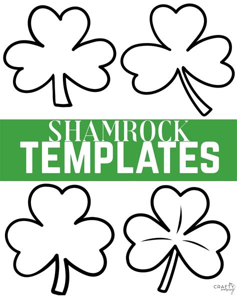 Free Shamrock Template Printable - Free Printable Template