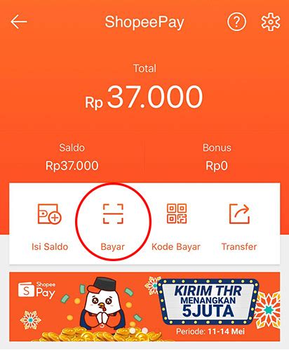 Cara Melakukan Pembayaran Qris Menggunakan Shopeepay