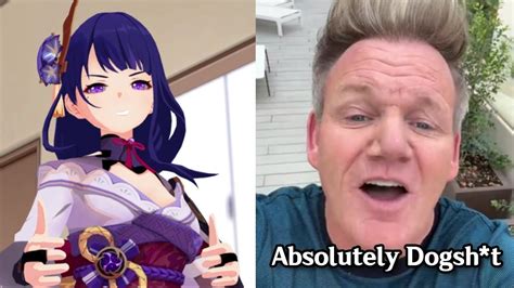 Gordon Ramsay Reacts To Raiden S Cooking Youtube