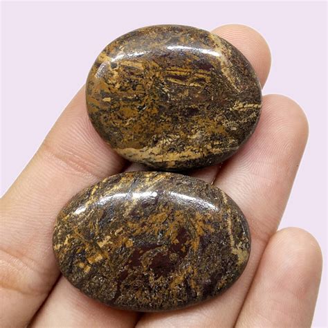 100 Natural Coconut Jasper Gemstone Oval Shape Coconut Jasper Etsy