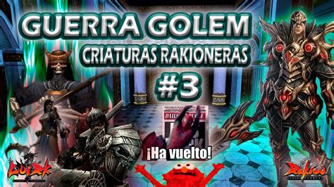 G GOLEM CRIATURAS RAKIONERAS 3 EN RAKION LATINO 2024 BONUS CAMPAL A