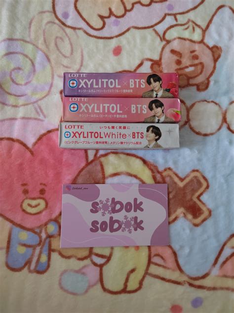 Bts Xylitol Goma De Mascar Varios Sabores V Soboksobok Store Lolapay