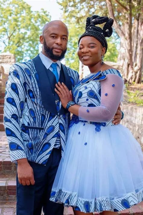 Nigerian Couple Trend On Social Media After Infusing African Print In