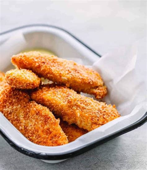 Healthy Baked Chicken Tenders - Posh Journal