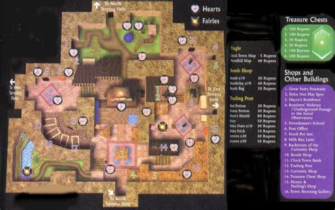 Majora's Mask Maps - Zelda Central