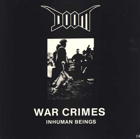 Doom War Crimes Lyrics And Ratings Rate Your Music