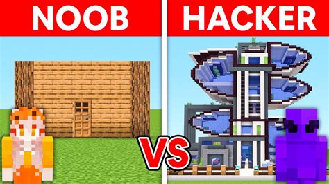 NOOB Vs HACKER I CHEATED In A Build Challenge Minecraft YouTube