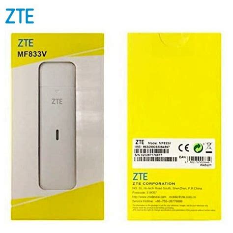 Zte Mf833v Usb 150 Mbps Wireless 4g Lte Modem For Sale Online Ebay