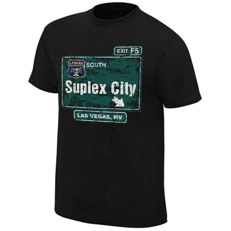 WWE Brock Lesnar Costume - Suplex City T- Shirt Brock Lesnar Cosplay ...