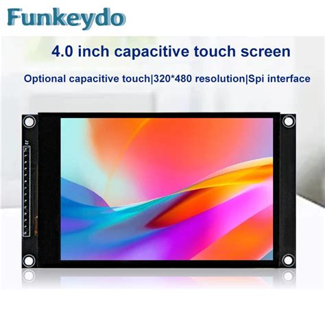 4 0 Inch 320x480 Spi Serial Tft Lcd Display Optional Capacitive Touchscreen Module For Esp32