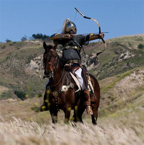 Sassanid Persian Cavalry Sassanian Savaran In Four Horn Saddle