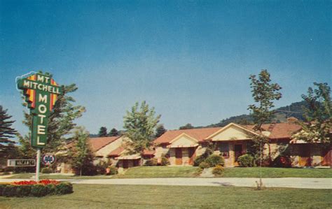 The Cardboard America Motel Archive: Mt. Mitchell Motel - Burnsville ...