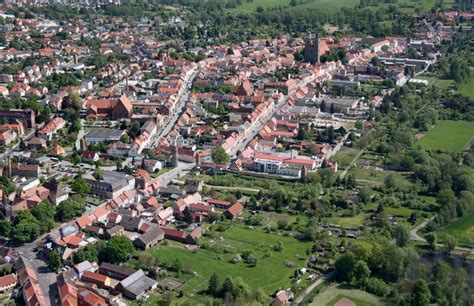 Luftbild J Terbog Gesamt Bersicht Und Stadtgebiet Mit Au Enbezirken