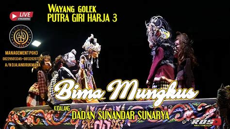 WAYANG GOLEK PUTRA GIRIHARJA 3 BANDUNG DADAN SUNANDAR S YouTube