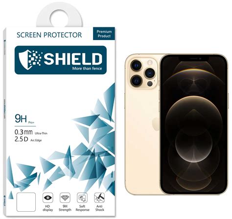 SHIELD Screen Protector “Glass” For Iphone 12 Pro Max - Transparent ...