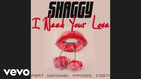 Shaggy - I Need Your Love ft. Mohombi, Faydee, Costi Chords - Chordify