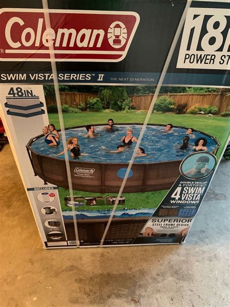 Ft Pool Coleman X Power Steel Swim Vista Series Ii Swimming