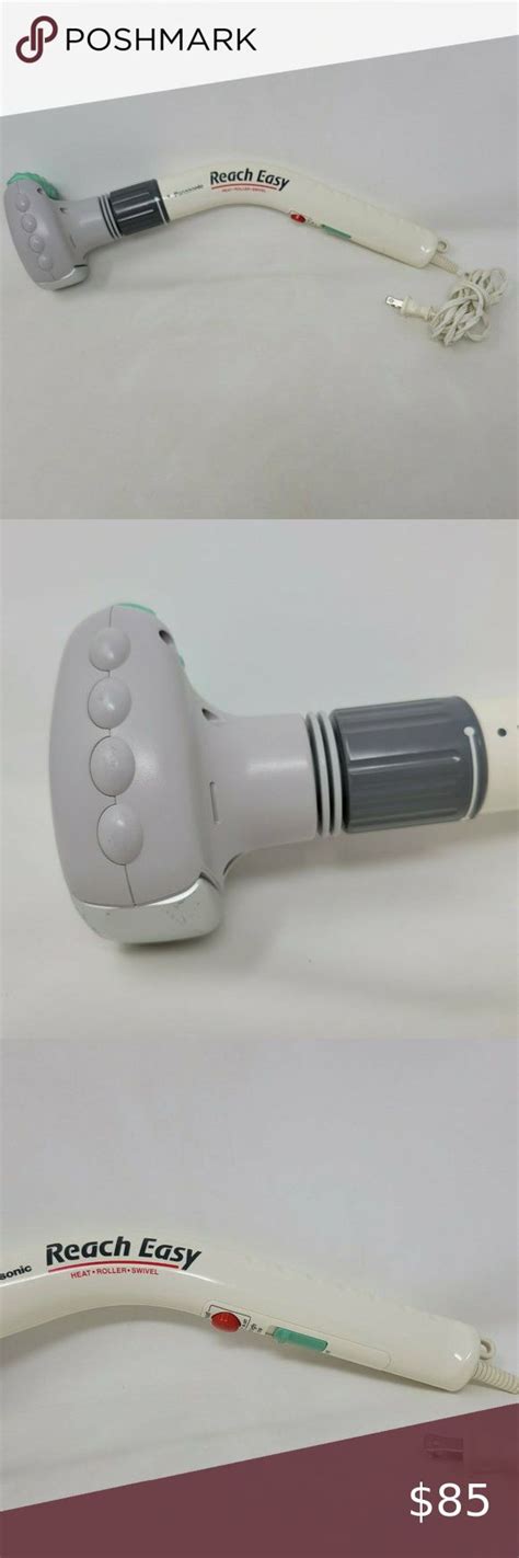 Panasonic Reach Easy Ev298 2 Speed Percussion Massager Heat Swivel Roller Head