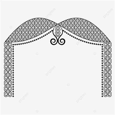 Vector Illustration Of Indian Wedding Mandap Stage Indian Wedding