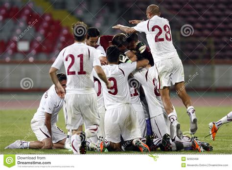 FC Rapid Concordia Chiajna Editorial Stock Photo Image Of Cheering