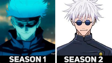 Season 1 Vs Season 2 Jujutsu Kaisen Season 2 2023 Youtube