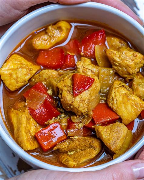 Easy Curried Chicken Is Quick And Clean Eating Friendly Clean Food Crush